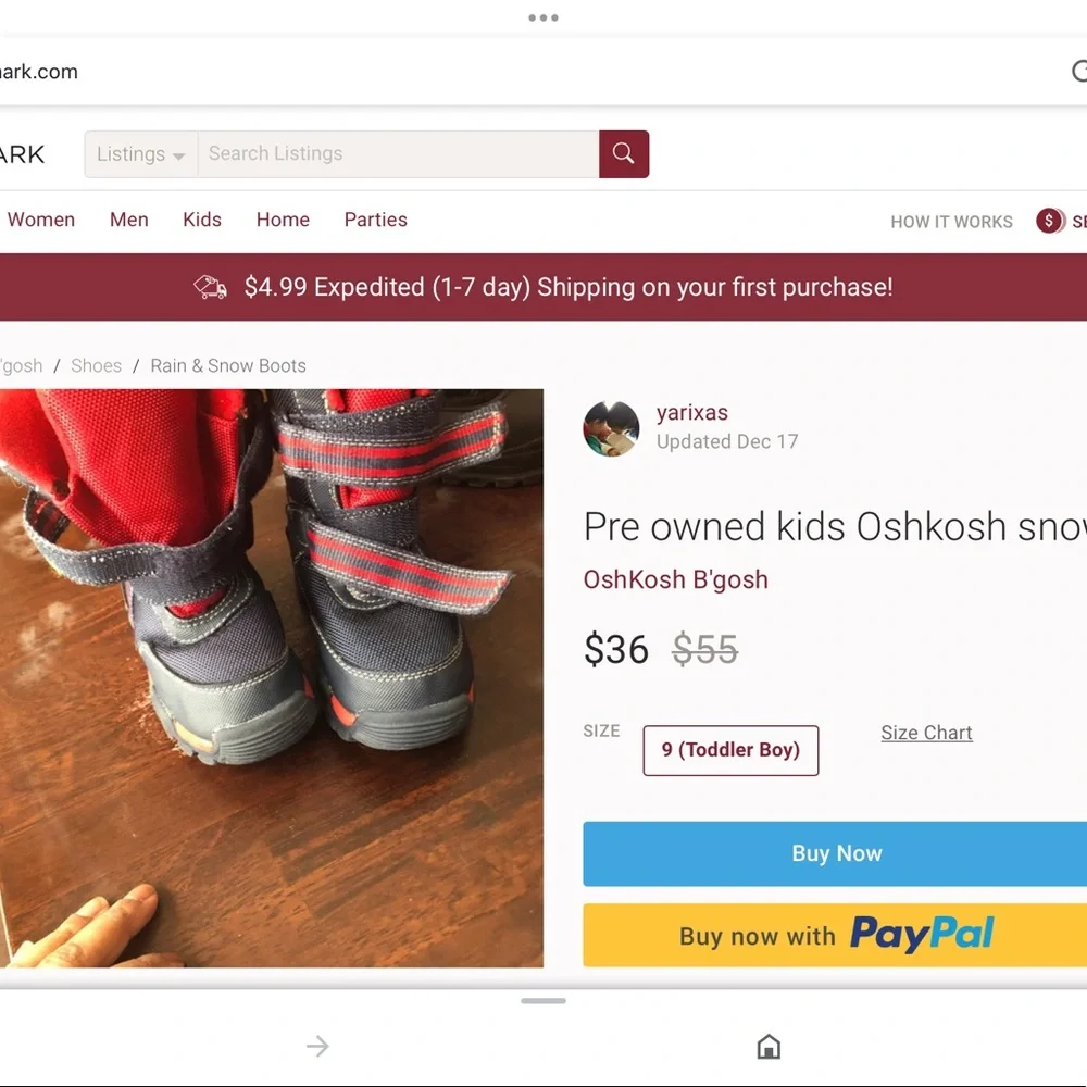 ‘OshKosh B’gosh’ Kids Snow Boots